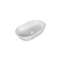 LAVABO DA APPOGGIO ZETA ELLITTICO 62x40