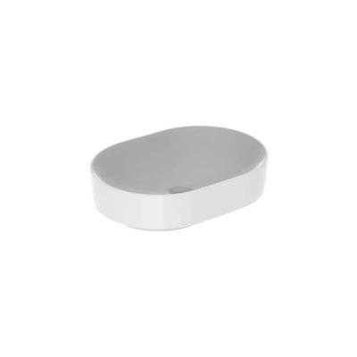 LAVABO DA APPOGGIO ELLITTICO LAY ON 55x40CM