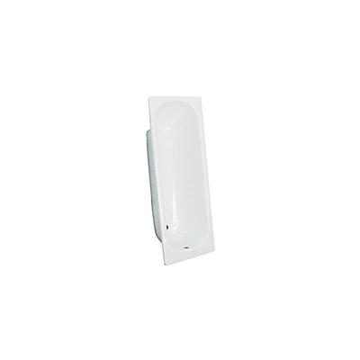 VASCA ACCIAIO SMALTATO BIANCA 105x70 a sedere