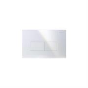 PLACCA DI COMANDO ECO LINEA DOPPIO TASTO CROMATA