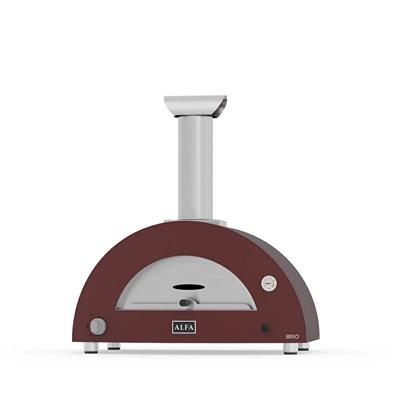 FORNO BRIO GAS ROSSO ANTICO CON BASE