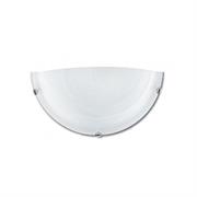 APPLIQUE DUNA BIANCO 1XE27 30x15CM