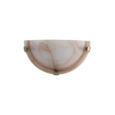 APPLIQUE DUNA TABACCO 1XE27 30x15CM