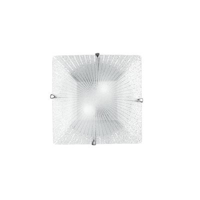 PLAFONIERA ISIDE BIANCA 2XE27 30x30CM