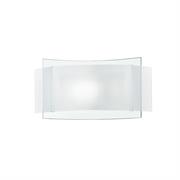 APPLIQUE RIGHE BIANCA 1XE27 33x16,5CM