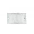 APPLIQUE LED SELENE BIANCA 12W 960LM 4000K 32x18CM