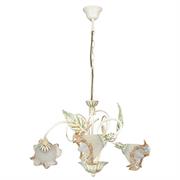 LAMPADARIO PRIMAVERA AVORIO 3XE14 60x40CM