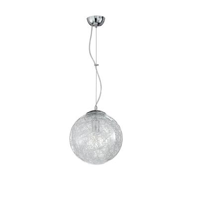 SOSPENSIONE VENERE FILI ALLUMINIO 1XE27 30CM