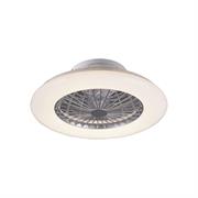 STRALSUND VENTILATORE E PLAFONIERA LED EFFETTO CIELO STELLATO 50CM