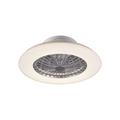 STRALSUND VENTILATORE E PLAFONIERA LED EFFETTO CIELO STELLATO 60CM