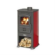 STUFA A LEGNA KORAL 8KW ROSSO