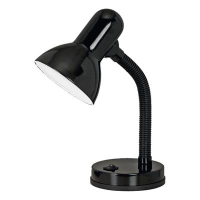 LAMPADA DA TAVOLO BASIC NERA E27