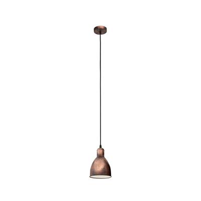 LAMPADA A SOSPENSIONE E27 KUPFER-ANTIK