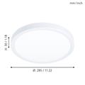 PLAFONIERA LED FUEVA5 20W 4000K 28,5CM