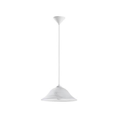 LAMPADA A SOSPENSIONE BIANCA ALBANY E27 1X60W