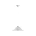 LAMPADA A SOSPENSIONE BIANCA ALBANY E27 1X60W