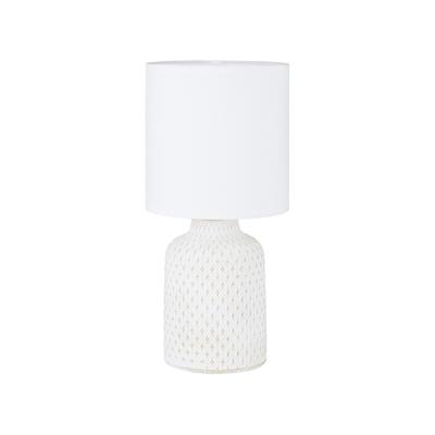 LAMPADA DA TAVOLO BELLARIVA BIANCA E14 1X40W