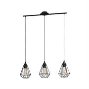 LAMPADA A SOSPENSIONE TARBES E27 3X60W