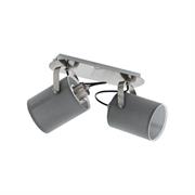 FARETTI LED VILLABATE GRIGI E27 2X10W