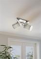 FARETTI LED VILLABATE GRIGI E27 2X10W