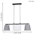 LAMPADA A SOSPENSIONE ALMEIDA1 E14 3X25W
