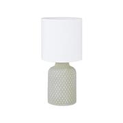 LAMPADA DA TAVOLO BELLARIVA GRIGIA E14 1X40W