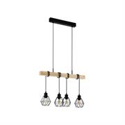 LAMPADA A SOSPENSIONE TOWNSHEND E27 4X60W
