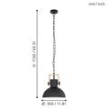 LAMPADA A SOSPENSIONE LUBENHAM E27 1X28W