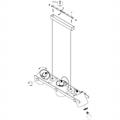 LAMPADA A SOSPENSIONE HORNWOOD1 E27 3X28W