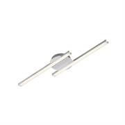 APPLIQUE 2 STELI LED 6W ALLUMINIO