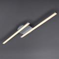 APPLIQUE 2 STELI LED 6W ALLUMINIO