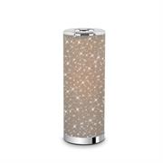LAMPADA DA TAVOLO A LED CIELO STELLATO 5W CROMO TORTORA