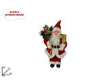 BABBO NATALE 40CM CON SACCO DONI