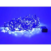 LUCI INTERNO 300 LED BLU 8 GIOCHI DI LUCE