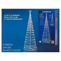 ALBERO 200CM 274LED BIANCO CALDO