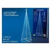ALBERO 300CM 394LED BIANCO FREDDO
