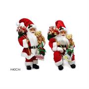 BABBO NATALE CON VESTITO ROSSO LUCE E MUSICA