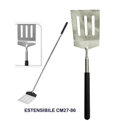 PALETTA BBQ IN ACCIAIO ESTENSIBILE 27-86CM