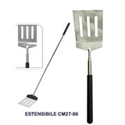 PALETTA BBQ IN ACCIAIO ESTENSIBILE 27-86CM