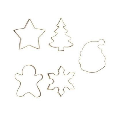 DECORA TAGLIAPASTA NATALE 5PZ
