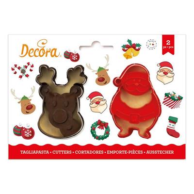 DECORA TAGLIABISCOTTI BABBO NATALE