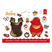 DECORA TAGLIABISCOTTI BABBO NATALE