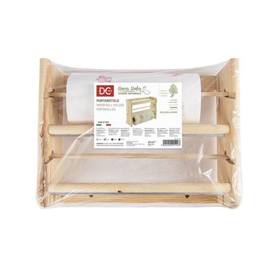 MENSOLA P/ROTOLO TRIS LEGNO CHIARO