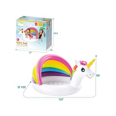 PISCINA BABY POOL UNICORNO CM127x102x69