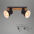 BARRA SPOT VINTAGE 45CM