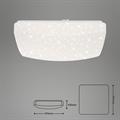 LAMPADA A SOFFITTO A LED STELNEN 37CM 18W BIANCO