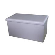 CASSAPANCA PIEGHEVOLE MONOCOLORE PVC GRIGIO 77x40x40CM