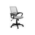 SEDIA DA UFFICIO BUSINESS GRIGIO 48x48x95CM