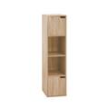 LIBRERIA 2 VANI E 2 ANTE MIRACLE 30x29x119CM