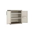 ARMADIO BASSO EXCELLENCE XL IN RESINA ROBUSTO BIANCO TORTORA